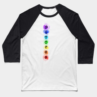 chakras Baseball T-Shirt